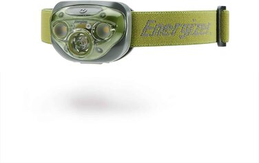 Лобовий ліхтарик Energizer LED, надяскравий, для кемпінгу, туризму та походів, батарейки в комплекті, колір лісово-зелений