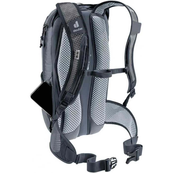 Велосипедний рюкзак Deuter Race 8, чорний, 8 л