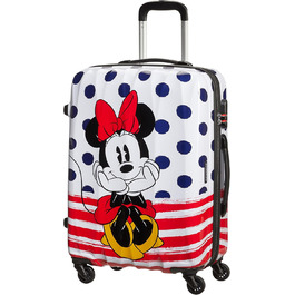 Валіза American Tourister Disney Legends Minnie Blue Dots, синя з крапками, для подорожей