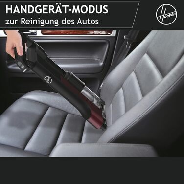Пилосос Hoover HF201H 011 для твердих підлог, чорний/малиновий, HF2 Home Hard Floor