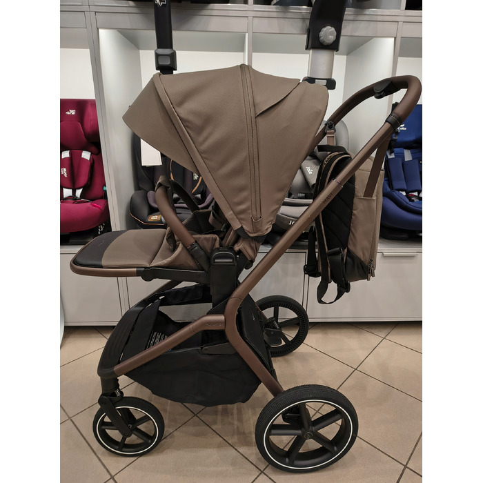 Дитячий візок 2в1 My Junior MAVI (обличям до батьків та по ходу руху), Mocca Brown