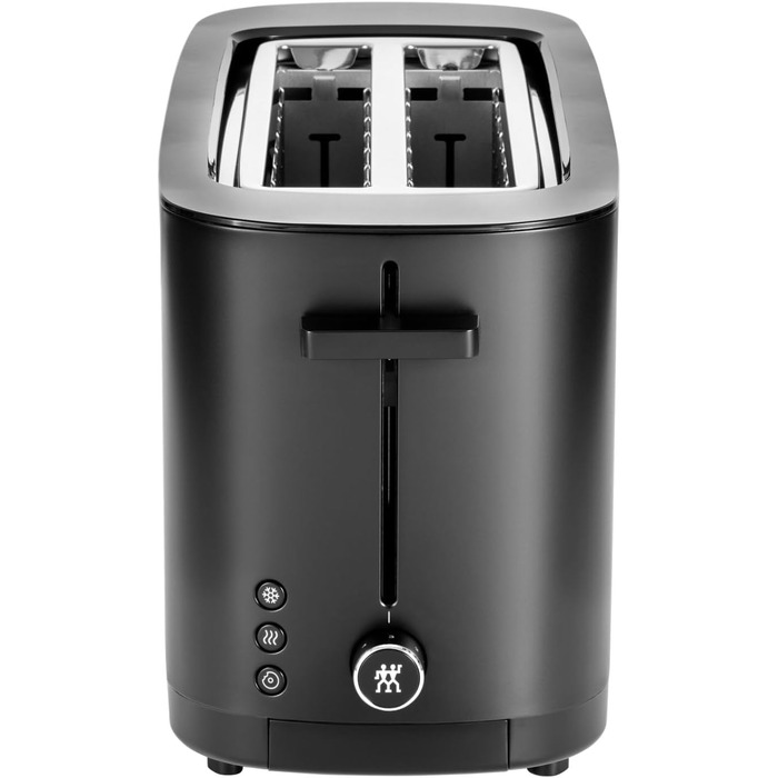 Тостер ZWILLING ENFINIGY з 3 програмами, 7 рівнями підсмажування, чорний. Тостер для хліба та булочок