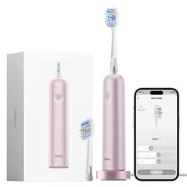 Електрична зубна щітка Laifen Wave Pro Рожева (Алюміній) з 6 режимами, акумулятором на 70 днів та контролем тиску