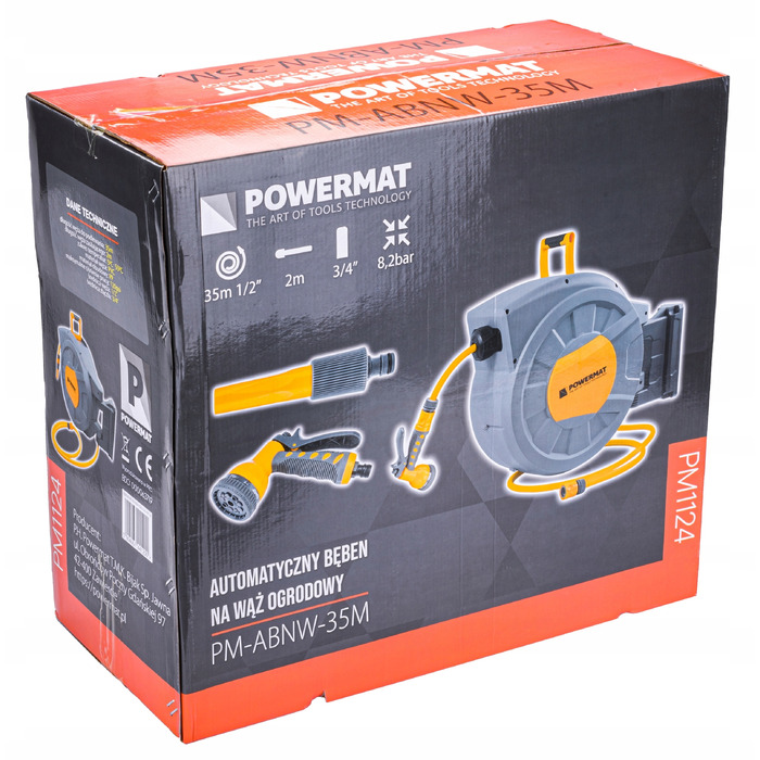 Автоматичний котушка для садового шланга Powermat 1/2