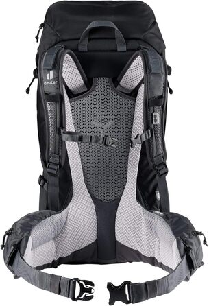 Жіночий туристичний рюкзак deuter Futura Pro 38 SL, чорний/графіт