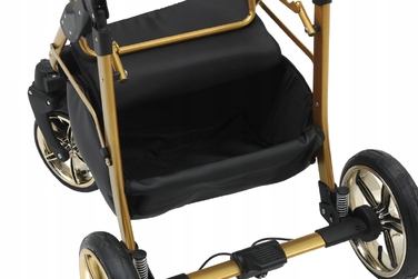 Коляска 3в1 EL-CAR Cosmo Gold, графіт+попіл
