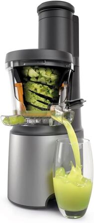 Kenwood PureJuice Pro JMP85.00SI: повільний соковитискач для свіжих соків, сріблястий