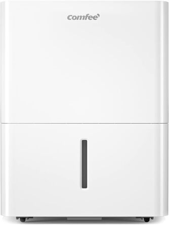 Осушувач повітря Comfee 10 л/24 год для приміщень до 16 м² з LED-дисплеєм, проти вологи та цвілі, модель MDDN-10DEN7