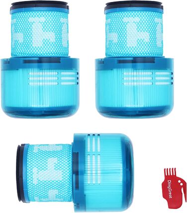Мийний фільтр DingGreat для пилососа Dyson V15/V11 (3 шт), змінний HEPA-фільтр, сумісний з моделями SV22, SV14, заміна 970013-02