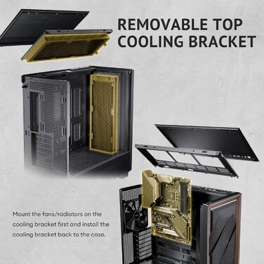 Корпус для ПК Antec GEH Flux SE Midi Tower чорний, для ігрових та офісних систем, вентиляція, роздрібна версія