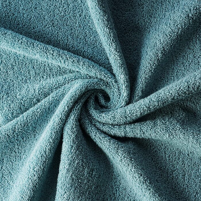 Набір рушників Homewell – м’які та поглинаючі, 100% бавовна, сертифікат Oeko-Tex 100, 2 банних + 4 для рук, бірюзові