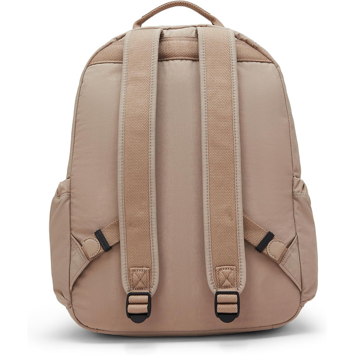 Великий міський рюкзак Kipling SEOUL, синій з бежевим (Tan Beige)