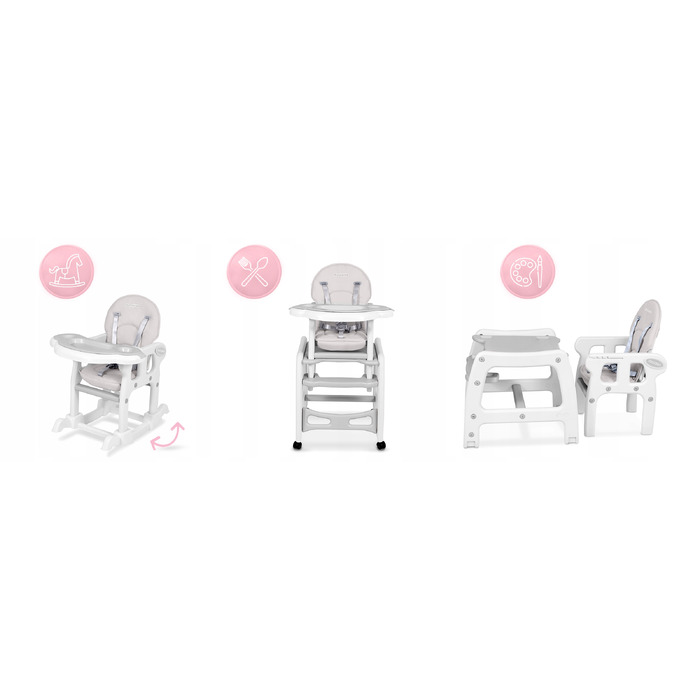 Стілець для годування RicoKids Sinco, 104 x 60 x 67,5 см