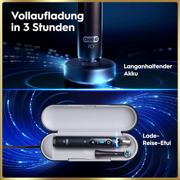 Електрична зубна щітка Oral-B iO Series 9, Black Onyx, чорна (1 шт.)