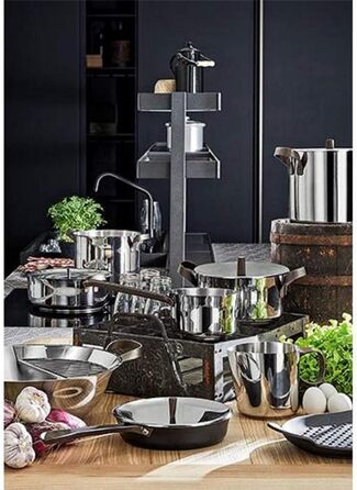 Кришка для каструлі Alessi Edo PU200/24 з нержавіючої сталі з PVD-покриттям, коричнева
