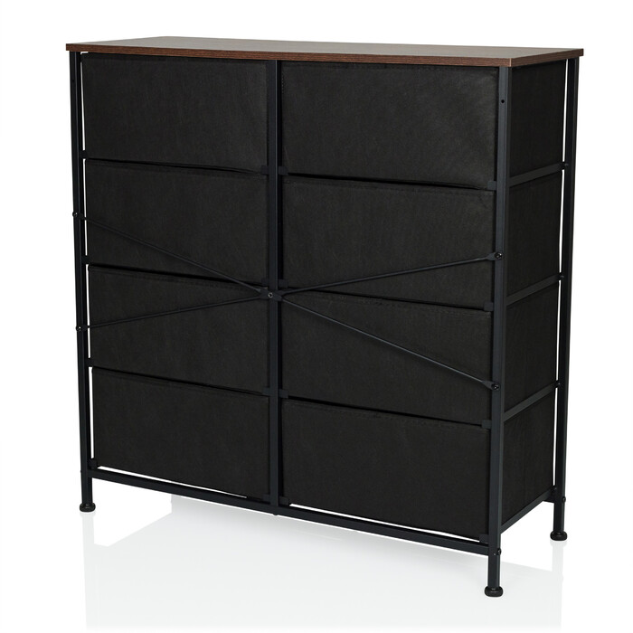 Комод RAGALA LIGHT 80x30x82 см 8 шухляд копчений дуб hjh LIVING