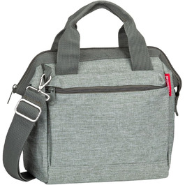 Сумка-кросбоді reisenthel Allrounder Cross Twist sage, водостійка, знімний і регульований ремінь