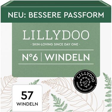 Гігієнічні підгузки LILLYDOO гіпоалергенні, розмір 5 (11+ кг), 66 шт