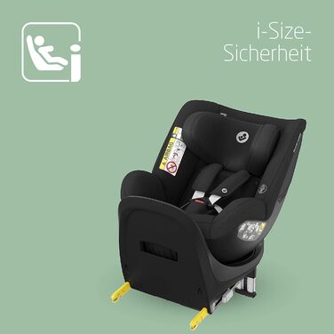 Вкладиш для новонароджених Maxi-Cosi Mica 360 S, чорний, Eco Care, для автокрісла, 0–3 місяці, 40–60 см, машинне прання
