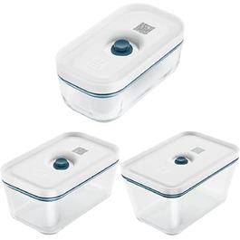 Вакуумний контейнер ZWILLING Fresh & Save, розмір S, з вакуумною кришкою, колір Blau-La Mer