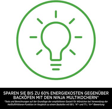 Мультиварка Ninja Foodi MAX 7,5 л 14-в-1 з розумною кришкою, скороварка, аерофритюрниця, повільноварка, термощуп, нержавіюча сталь, OL750EU
