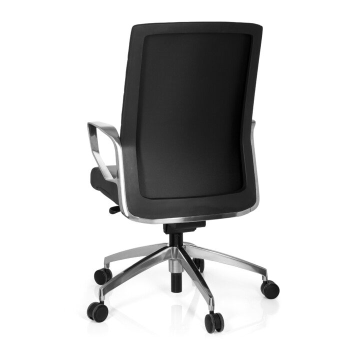 Офісне крісло PROVIDER зі штучної шкіри чорний hjh OFFICE