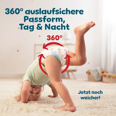 Підгузки-трусики Pampers Baby-Dry розмір 6 (13-19 кг), 138 шт, захист від протікань 360°