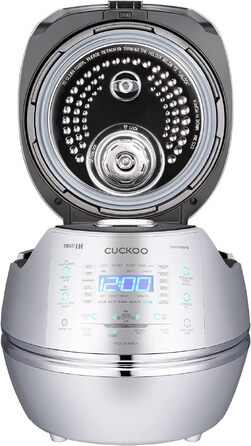 Рисівка електрична Cuckoo CRP-CHSS1009FN 1.8л (10 чашок) IH індукційна, програмована, GABA-рис, DSP технологія, з клапаном безпеки
