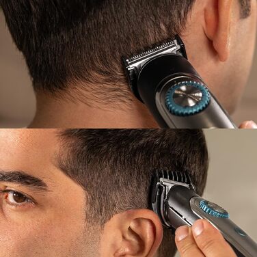 Триммер для тіла Cecotec Bartschneider PrecisionCare Multigrooming 6-в-1 з акумулятором. Насадки 3-20 мм, водонепроникність IPX7, 60 хв роботи, швидка зарядка
