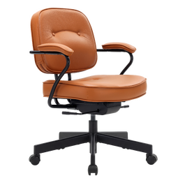 Крісло офісне SIHOO L3C PVC Vintage Brown