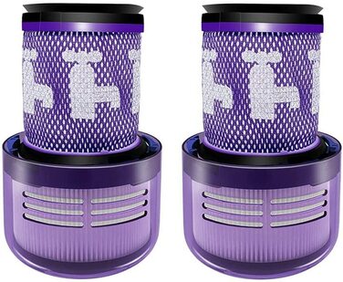 2 шт. HEPA фільтри для пилососа Dyson V12 Detect Slim, змінний задній фільтр 971517-01, аксесуари для Dyson V12 Slim Absolute/Total Clean/Fluffy