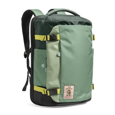 Дорожній рюкзак tomtoc 28L/40L для подорожей та перельотів, TSA-сумісна ручна поклажа (Moosgrün-ripstop)