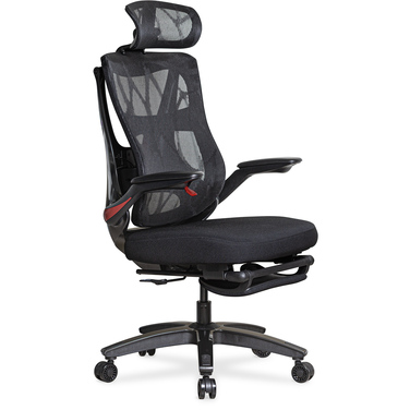Офісне крісло Mealux HF-G30 Black Red (арт. HF-G30 F/RB)