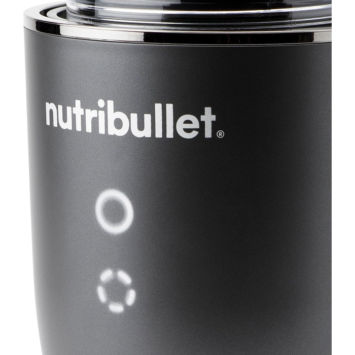 Nutribullet персональний блендер 1000 Вт, тиха робота, 900 мл Tritan Renew, сенсорне керування, темно-сірий, EU версія