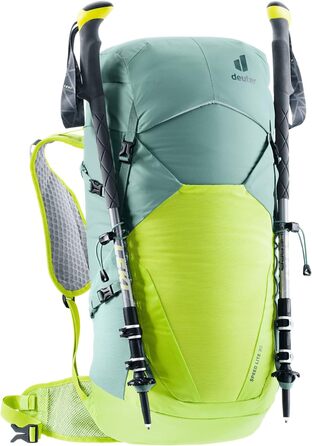 Рюкзак Deuter Speed Lite 30 літрів, легкий туристичний, jade-citrus