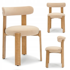 Стілець Mebel-Partner, тканина, помаранчевий, 1 шт.