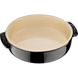 Тарілка для тапас Le Creuset, 500 мл, 14 см, чорна, кераміка