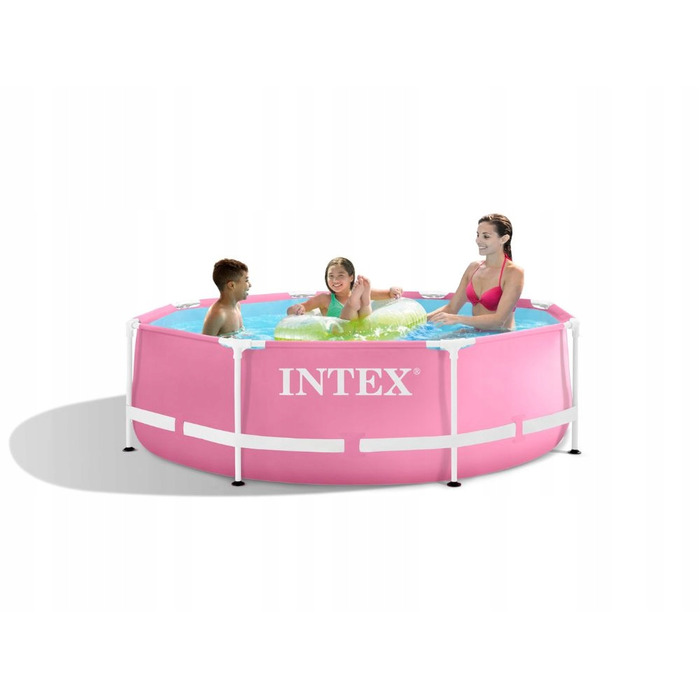 Дитячий круглий каркасний басейн Intex 28290, 244x76 см