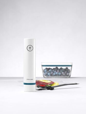 Вакуумний насос ZWILLING Fresh & Save, портативний пристрій для всіх контейнерів і пакетів, білий La Mer