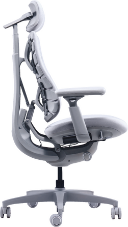Крісло офісне ергономічне LiberNovo Omni Space Gray 48 см