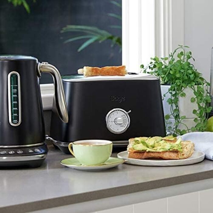 Тостер Sage Toast Select Luxe на 2 тости з LED-таймером, чорна нержавіюча сталь