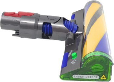 Турбощітка з лазером Dyson V8/V10/V11 971360-01, жовта