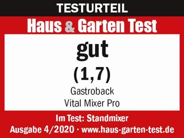 Стаціонарний блендер GASTROBACK 40986, 1200 Вт, для кухні