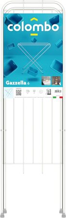 Сушарка для білизни Colombo Gazelle 6 м, сталева, складна