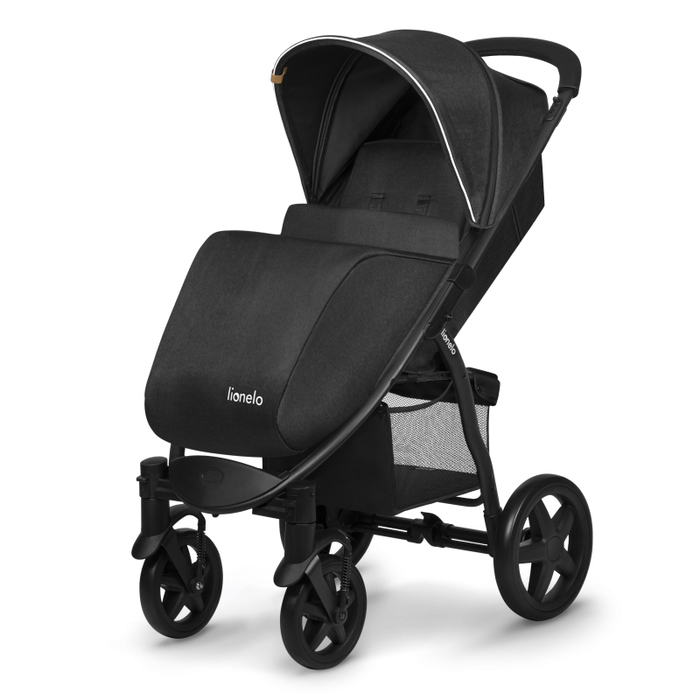 Дитячий прогулянковий візок Lionelo LO-ANNET PLUS BLACK CARBON