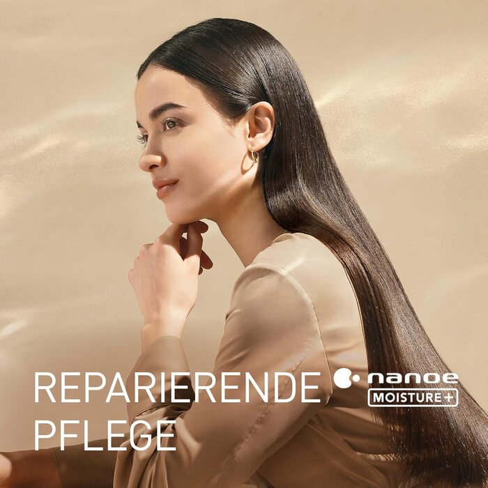 Фен для волосся Panasonic EH-NA0J-N825 nanoe™ MOISTURE+ & Mineral, 1600 Вт, з дифузором та концентратором, чорний