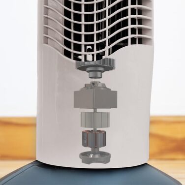 Вентилятор Cecotec EnergySilence 790 Skyline 50W, 76 см, механічний, з таймером, білий