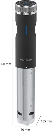 Су-від прилад ProfiCook PC-SV 1159 | WIFI | Чорний | з автоматичними програмами