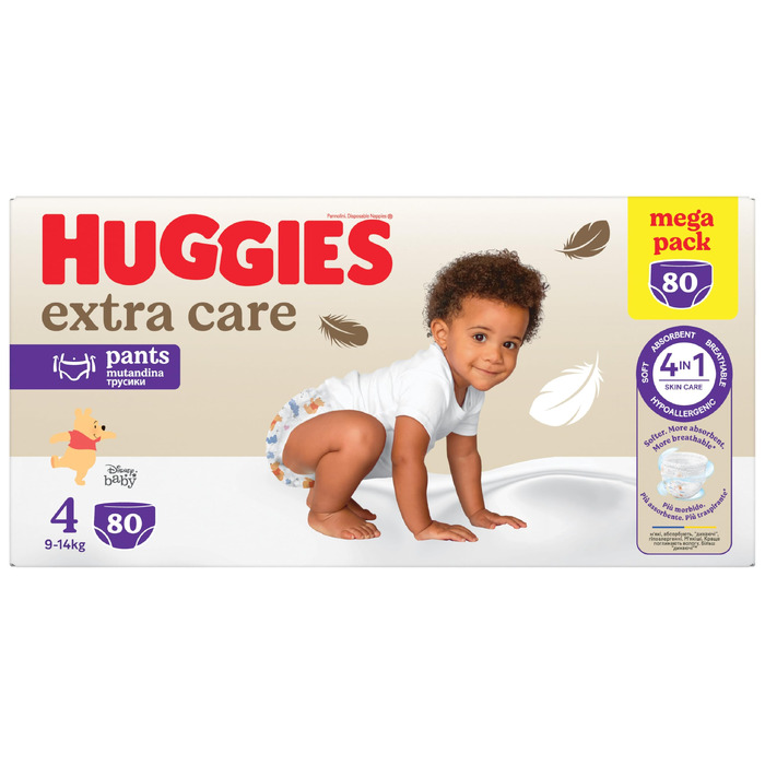 Підгузки-труси Huggies Extra Care Pants Disney, розмір 4, 60 шт (2х30)