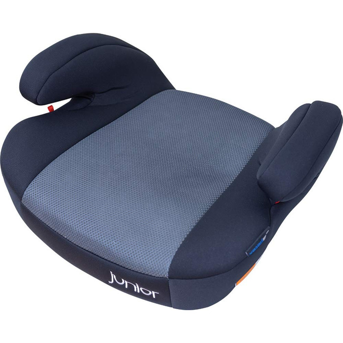 Дитяча автопідставка PETEX Max Plus з Isofix, сіра, ECE R129 i-Size, для дітей 7-12 років, зростом 125-150 см